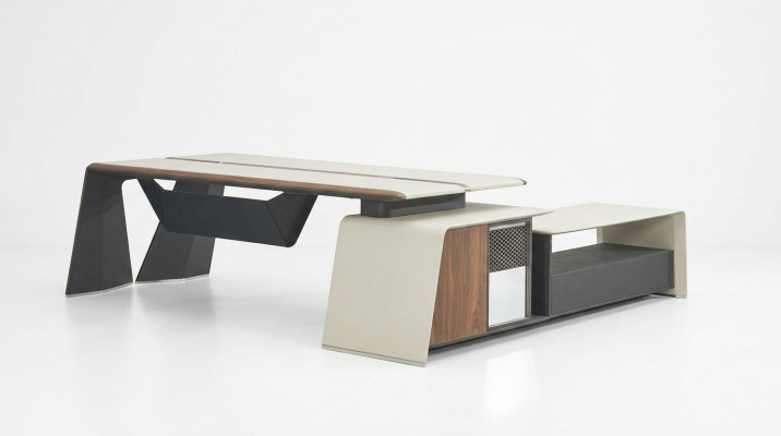 Bureau d'angle Chef de bureau Aménagement Mobilier Chambre Mobilier Design Bureaux