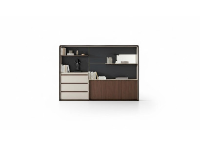 Armoire de classement Bibliothèque Étagères Décorative Armoire de luxe Mobilier de bureau Armoires