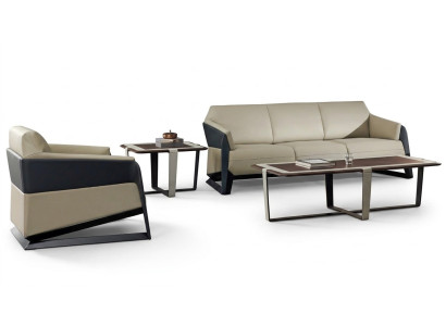 Ensemble de canapés design 3 places. Canapés rembourrés. Canapés relax modernes.