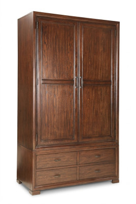 Armoire en bois Armoir de vêtements classique Armoire à vêtements Armoire de style campagnard nouveau