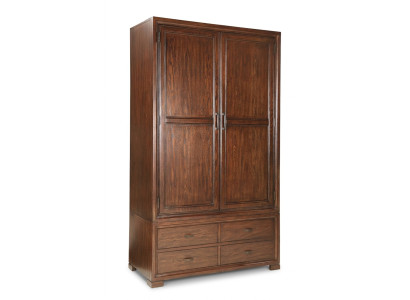 Armoire en bois Armoir de vêtements classique Armoire à vêtements Armoire de style campagnard nouveau