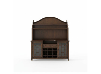 Buffet de campagne Commode Vitrines Armoire Casier à vin Étagère Vitrine Armoires