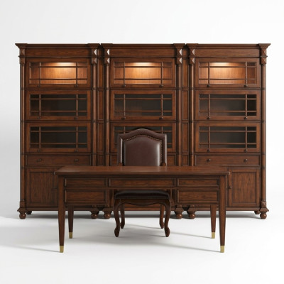 Bureau Chef Tables Bureau Classique s Armoire Chaise en bois