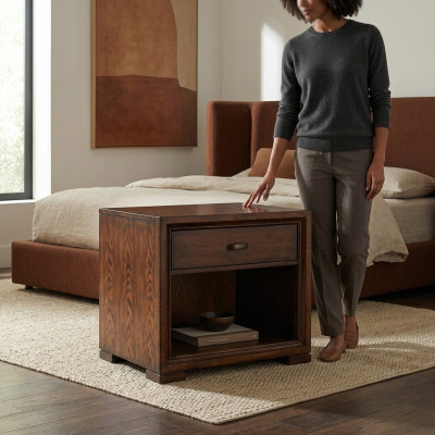 Table de chevet 1x Tables de nuit Table console Consoles Armoire Chambre Commode