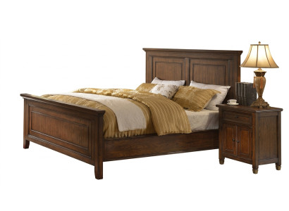 Lit + 2x table de chevet 3 pièces. Ensemble de chambre Designer Luxe