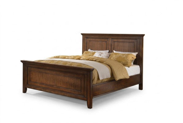 Chambre 3 pièces Tables de chevet Ensemble Conception Lit de luxe Lit en bois Lit double neuf