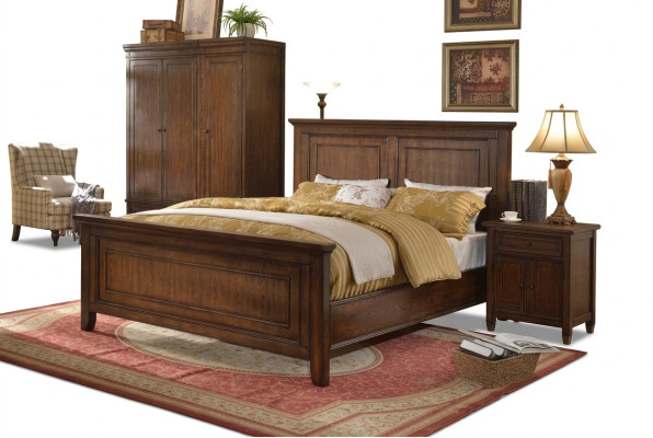 Lit de luxe de l'hôtel Lits 180x200cm Chambre à coucher en bois de designer Lit double