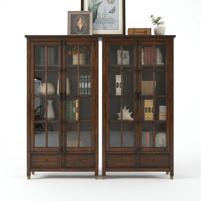 Vitrine classique Vitrine Vitrine Armoires Armoires en bois Armoire