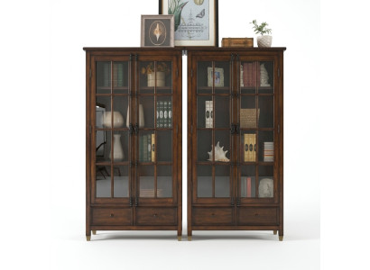 Vitrine classique Vitrine Vitrine Armoires Armoires en bois Armoire
