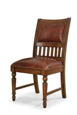 Fauteuil Chaise 1x Salle à manger Salon Cuir Siège TV Moderne Chaise rembourrée