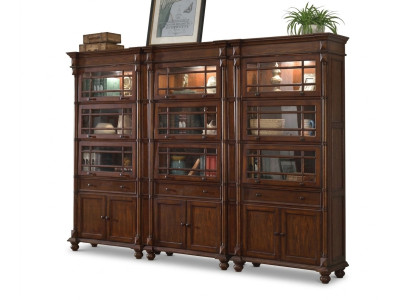 Ensemble avec 3 vitrines armoire vitrine vitrines salle de séjour vitrines de concepteur