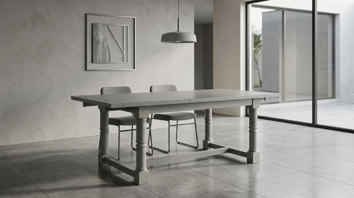 Table de salle à manger Tables à manger Table Bois Tables Table en bois Meubles 96x185c Salle à manger