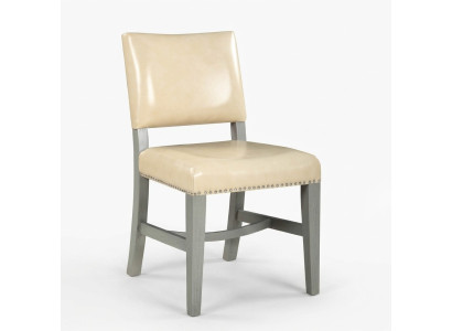 Fauteuil - Chaise 1x Salle à manger Chaise d'appoint Rembourrée TV Nouveau Siège Cuir