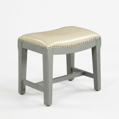 Tabouret Tabouret Côté Tabouret Canapé Siège en Cuir neuf Ottoman Pouf Tapisserie