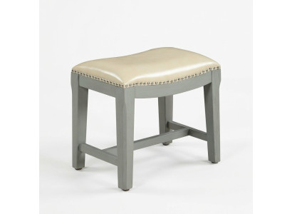 Tabouret Tabouret Côté Tabouret Canapé Siège en Cuir neuf Ottoman Pouf Tapisserie