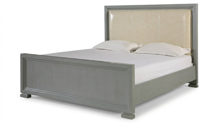Conception de la literie de lit Luxe Hôtel lits mariés 180-200cm Chambre de sommeil double Cuir