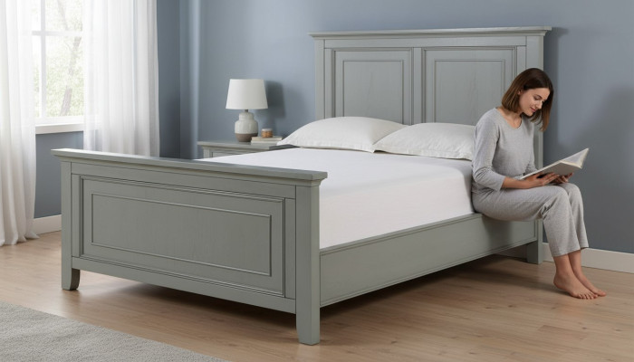 Lit Luxe Lit Conception Lits Double Mariage Style Wilhelminien Bois Bois Massif Nouveau