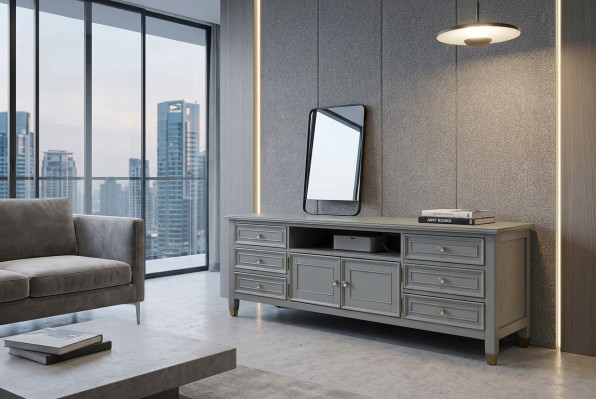 Buffet Armoire Commode Commodes Bois Bahut Étagère TV Étagères Étagère Meubles