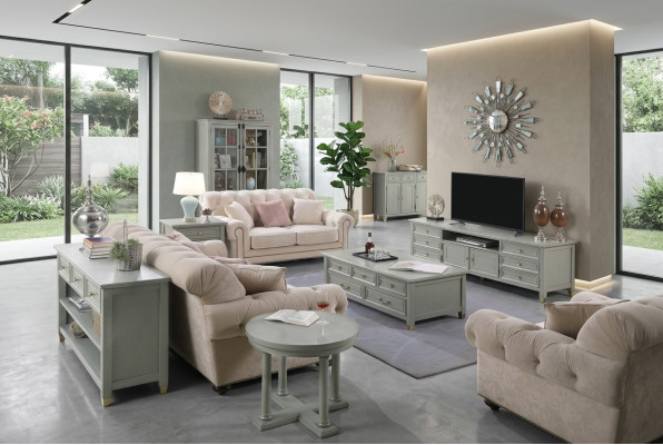 Table d'appoint Table Basse Canapé Salon Table Design Tables Rondes