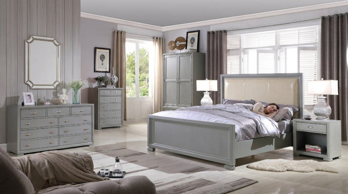 Lits de designer luxueux lits doubles d'hôtel Chambre en bois neufs 180x200 cm