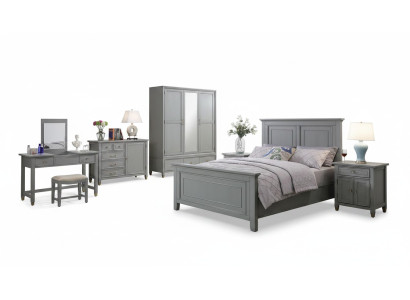 Lit Lits Chambre Double Bois Nouveau Design de Maison de Campagne de Luxe Hôtel