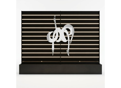 Panneau mural mur d'eau LED murs de design cloison de cas d'eau