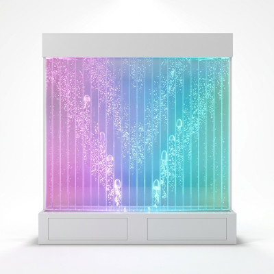 Club d'idées inhabituelles maison salle séjour mur d'eau mur d'eau LED