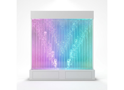 Club d'idées inhabituelles maison salle séjour mur d'eau mur d'eau LED