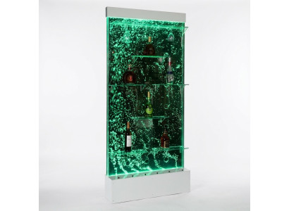 Étagère de bar à LED Armoire à étagères Mur d'eau Colonne Murs de séparation Mur d'eau