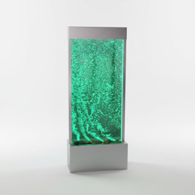 Conception de partitions en acier inoxydable pour colonnes d'eau colonnes murs mur LED
