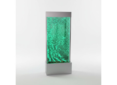 Conception de partitions en acier inoxydable pour colonnes d'eau colonnes murs mur LED