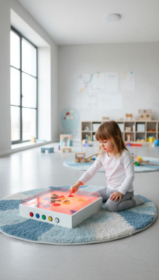 Jouets d'apprentissage LED jeux éducatifs pour enfants Les lumières LED illuminent des jeux inhabituels