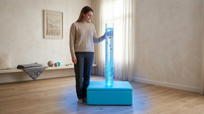 Murs d'eau Colonne Mur d'eau Espace de jeu pour enfants Salle d'éclairage