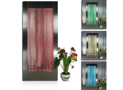 Mur d'eau à LED, étagère de bar, colonne d'eau, étagères de comptoir, cloison de designer XL.