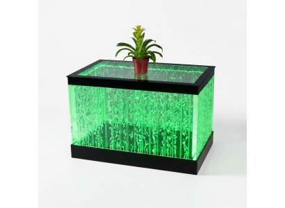 Table basse Table design Colonnes d'eau Colonne d'eau Tables de canapé LED