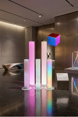 Cube LED jouet pour enfants Cube d'apprentissage Cube lumineux d'apprentissage de couleur Décoration Décoration.