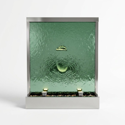 Mur d'eau, colonne d'eau, cascade, partition lumineuse de luxe design