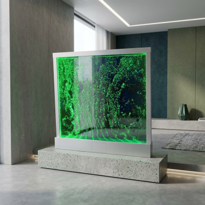 Modern Partition Water Walls Decorative Water Wall Column Led Partitions - Cloisons d'eau modernes Cloison d'eau décorative Colonne mur d'eau LED Partitions
