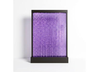 Panneau mural partition mur d'eau LED mur d'eau design décoratif illuminé