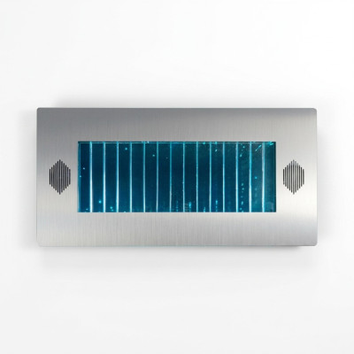 Panneau mural LED mur d'eau moderne à bulles d'eau décoratif.