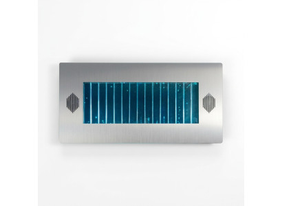 Panneau mural LED mur d'eau moderne à bulles d'eau décoratif.
