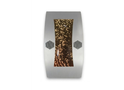 Conception de mur d'eau en led colonnes d'eau cascade cadre photo 50x80