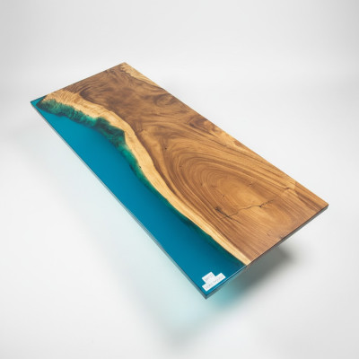 Table à manger River Table Table en bois massif 241x100 Tables solides