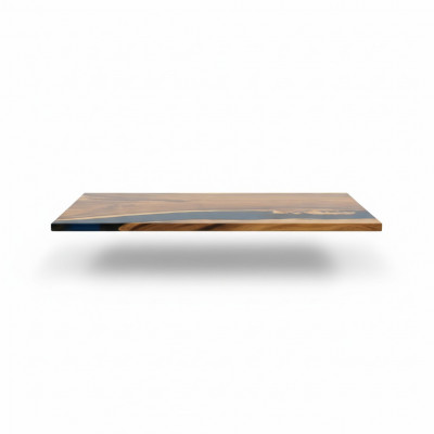 Tables de rivière Table de salle à manger Table de design Moderne Mer Meubles 201x81 Époxy