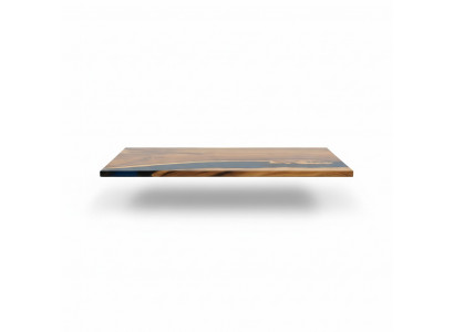 Tables de rivière Table de salle à manger Table de design Moderne Mer Meubles 201x81 Époxy