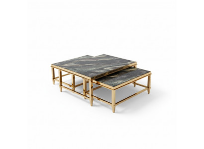 Table basse Table basse Table d'appoint Designer Table de salon Tables 3 pcs nouveau