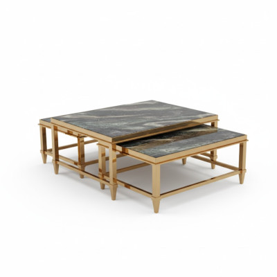 Double table basse Table basse Table d'appoint Table de design Table de salon Tables