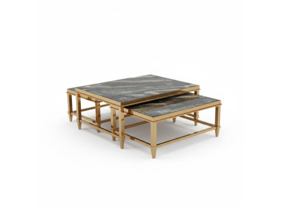 Double table basse Table basse Table d'appoint Table de design Table de salon Tables