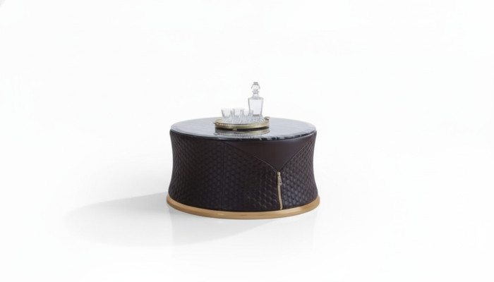 Designer Table Basse Table d'appoint Canapé Salon Table Mobilier Rond