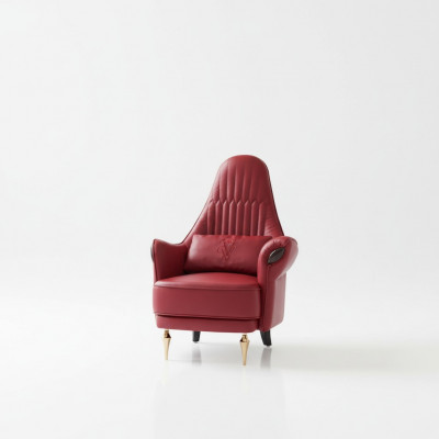 Fauteuil Canapé Design Canapé Relax Lounge Cuir Luxe TV Club Revêtement